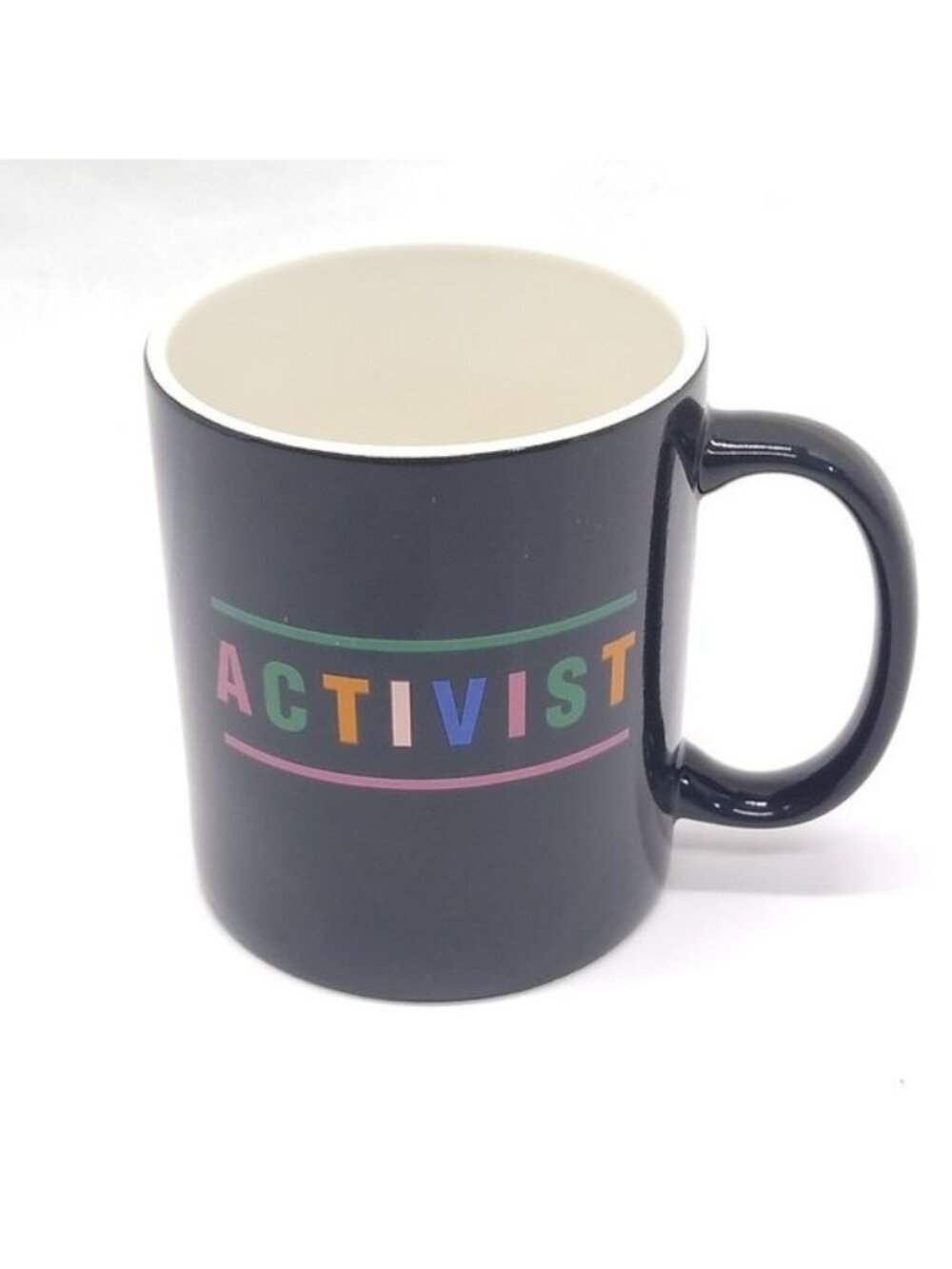 ACTIVIST Room Essentials Stoneware Coffee Tea Soup Mug Dishwasher Safe NWOT